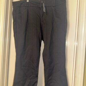 torrid Black Ponte pants with Clean Finish